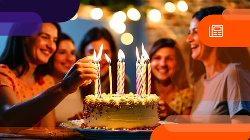 People celebrating birthday with loyalty program birthday freebies