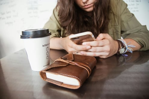 Gen Z Customer On Phone