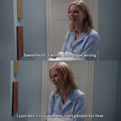 Claire from Modern Family as a loyalty program user