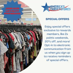 americas thrift rewards program