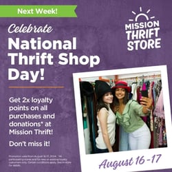 national thrift shop day