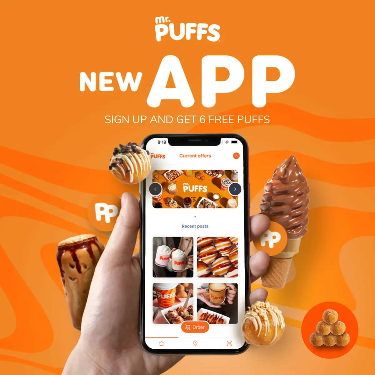 Mr.Puff's Puff Points Loyalty program powered by DataCandy