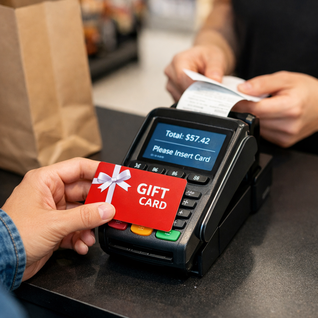 Gift Card Payment Scene-1