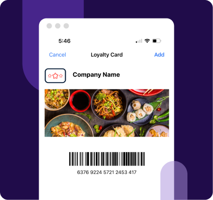 loyalty card barcode